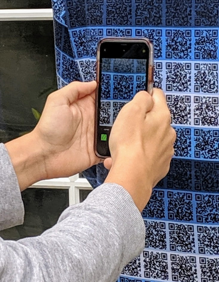 Hip Hop Interactive Scannable QR Hoodie