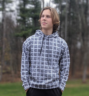Snowboarding Interactive Scannable QR Hoodie