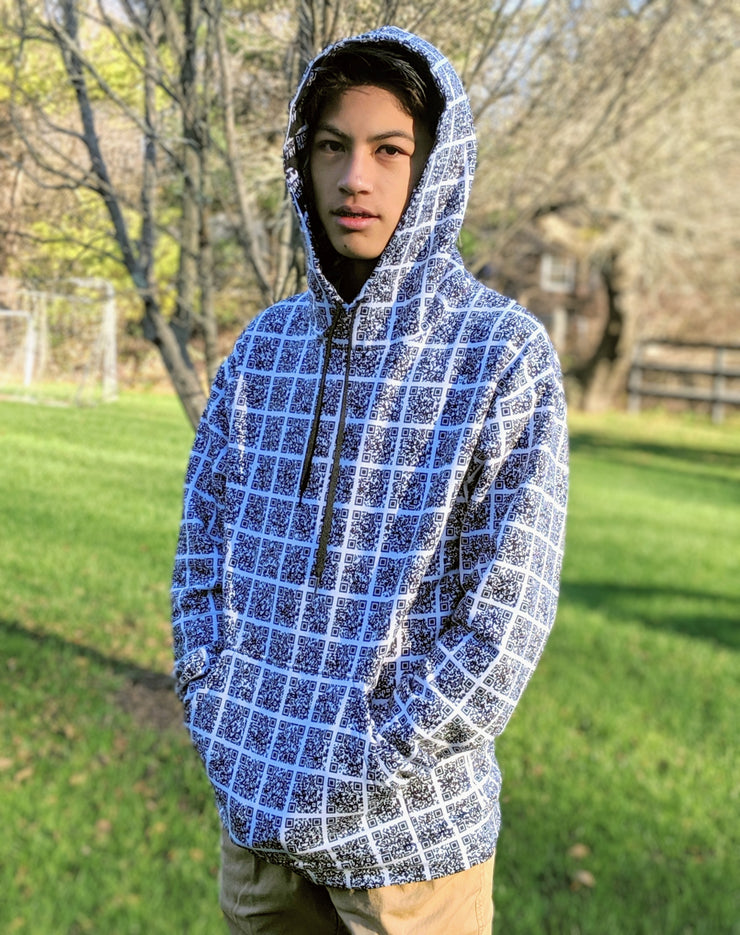 Hip Hop Interactive Scannable QR Hoodie