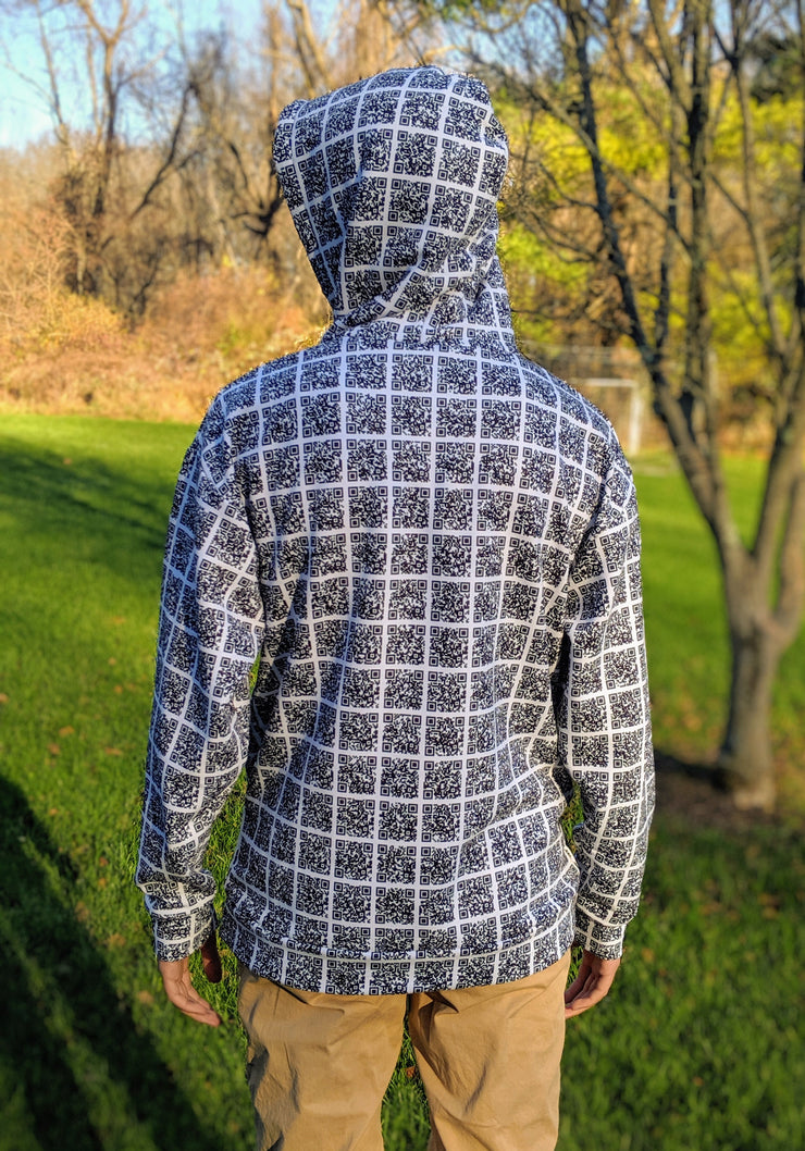 Hip Hop Interactive Scannable QR Hoodie