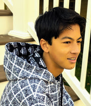 Positive Vibes Interactive Scannable QR Hoodie