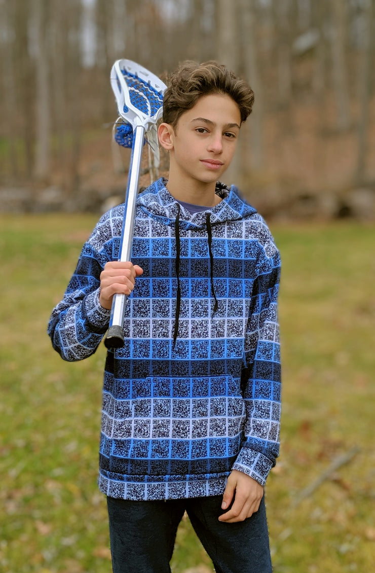 CUSTOM Interactive Scannable QR Hoodie
