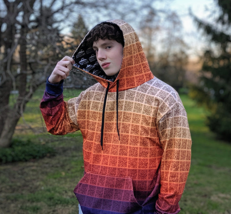 Hip Hop Interactive Scannable QR Hoodie