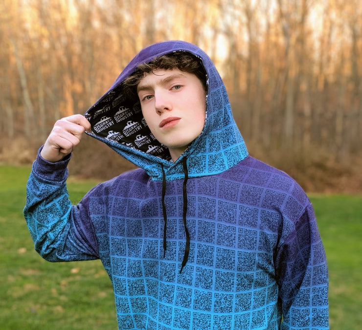 Hip Hop Interactive Scannable QR Hoodie