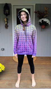 Snowboarding Interactive Scannable QR Hoodie